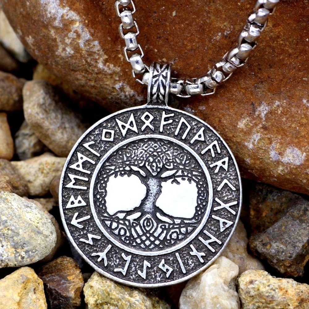 Silver Tree of Life Pendant Necklace